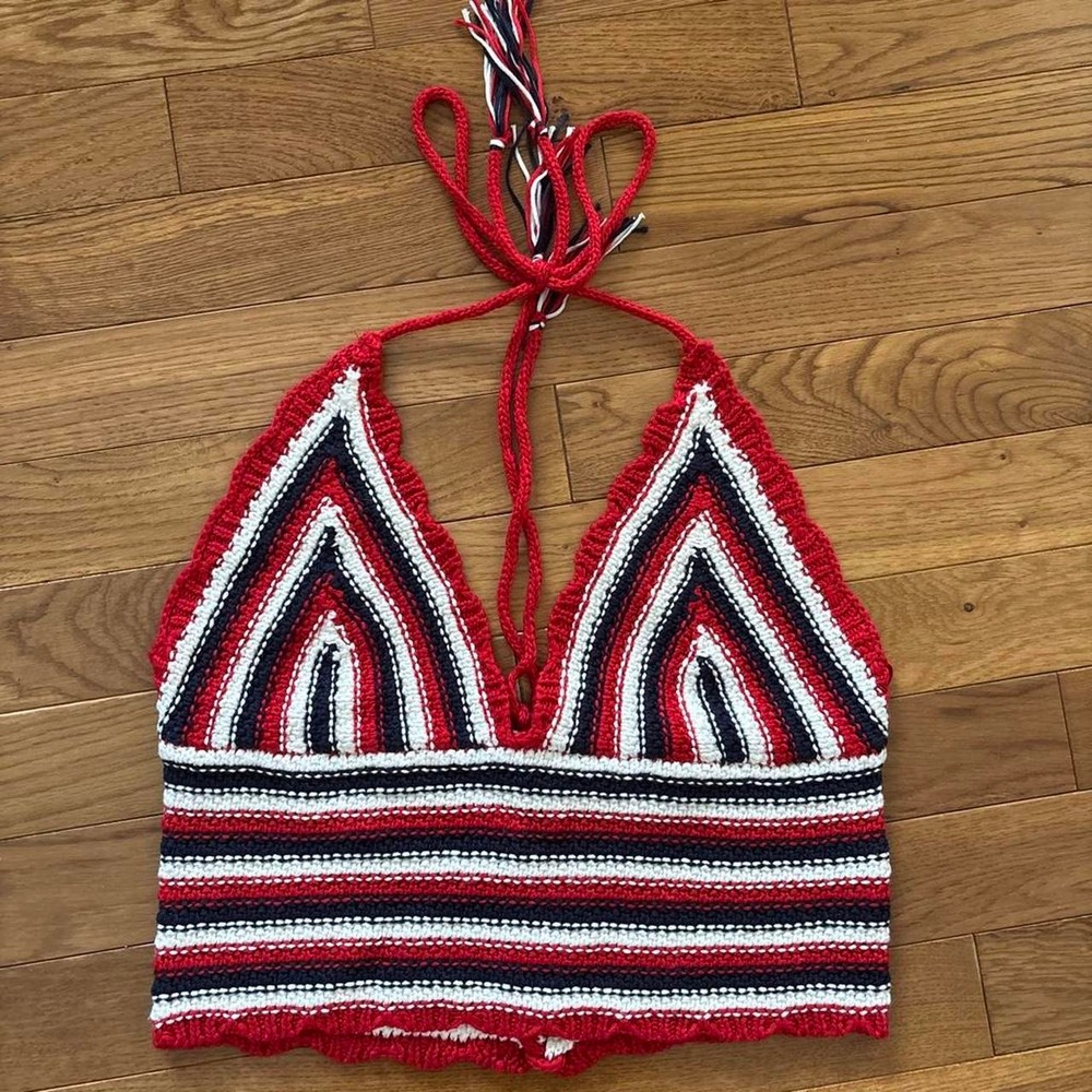 Crochet vacation top
